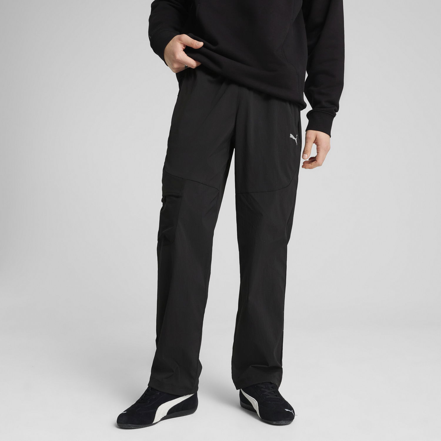 Спортни панталони Puma PUMATECH Cargo Relaxed Fit Pants Черно | 629683_01, 0