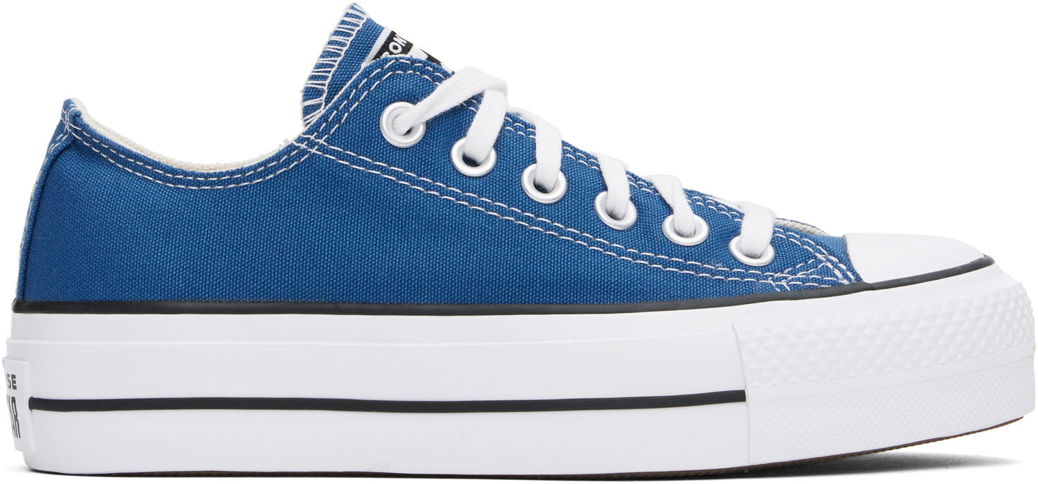 Кецове и обувки Converse Chuck Taylor All Star Lift Platform Low Top Синьо | A08289C, 0