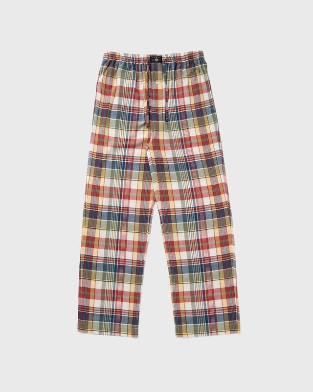Plaid Sleep Pants with Drawstring