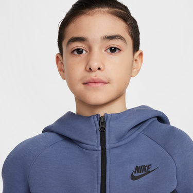 Суитчър Nike Sportswear Tech Fleece Full-Zip Hoodie Синьо | HV5867-437, 4