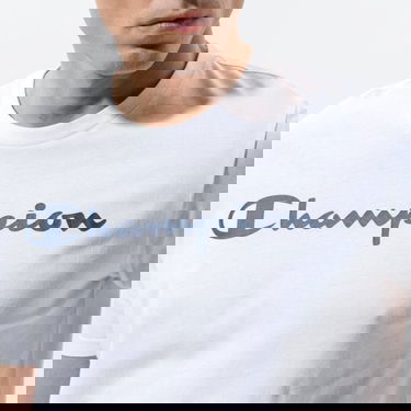 Тениска Champion Crewneck Tee Бяло | 216957WW001, 2