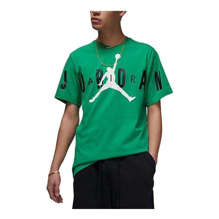 Тениска Jordan Jumpman Logo Graphic T-Shirt Зелено | DV1446-310, 0