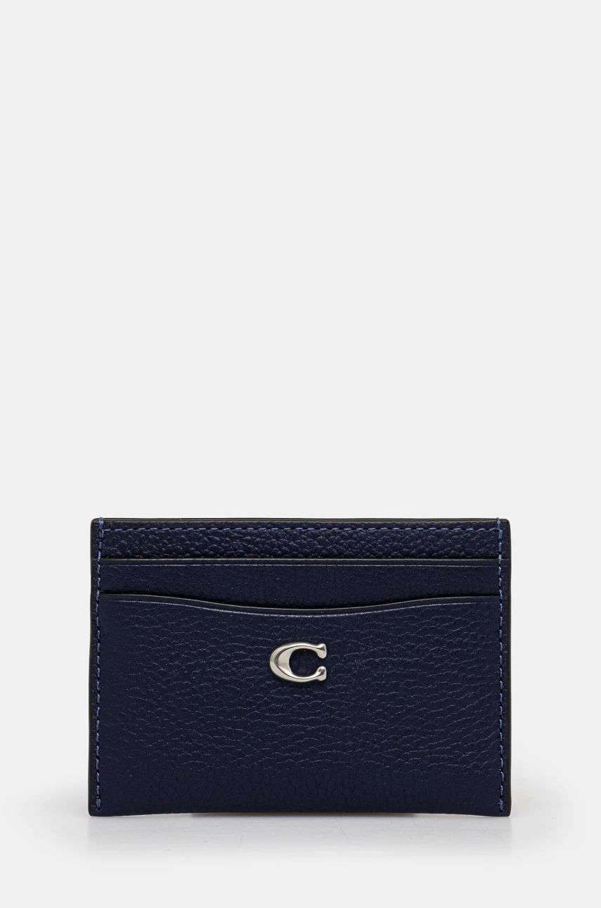 Портфейл Coach Essential Card Case Wallet Синьо | CM436, 0