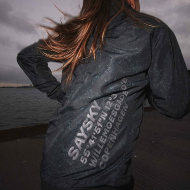 Ветровка Saysky Saysky Map Pace Hooded Jacket Черно | jwrja01c1003, 2