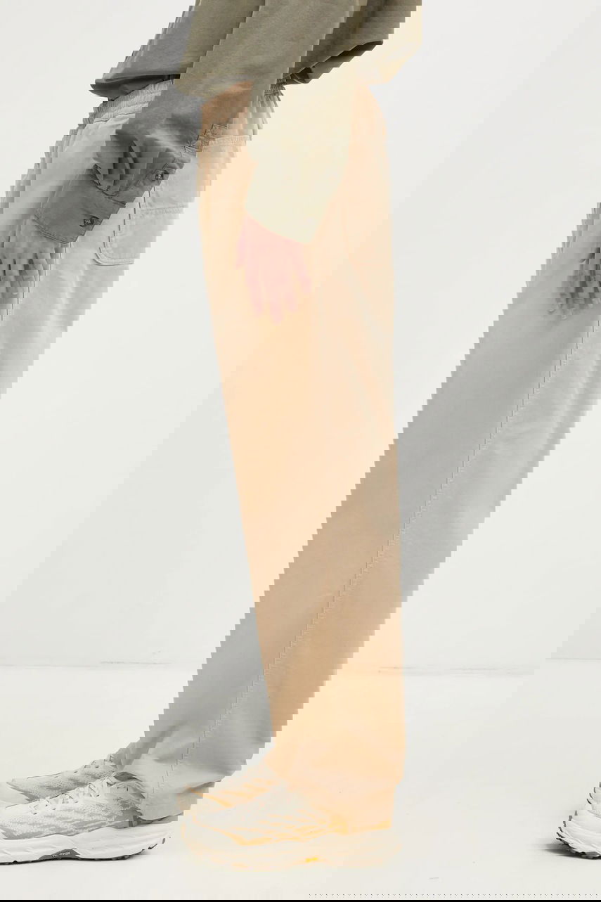 Панталони Carhartt WIP Loose-Fit Elasticated Waist Flint Pant Бежово | I029919.WALL, 1