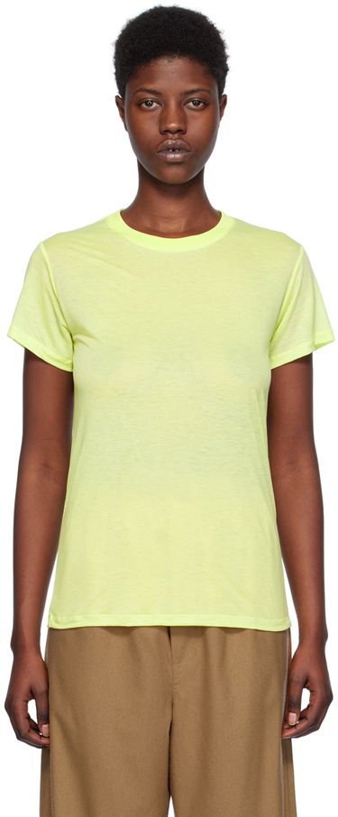 Тениска Baserange Crewneck T-Shirt Жълто | TOCT-BL-SP24, 0