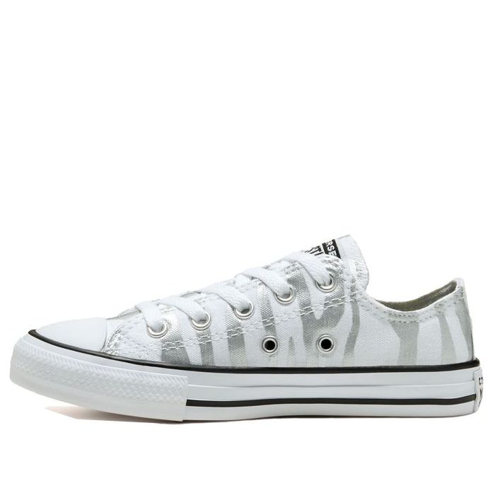 Кецове и обувки Converse Archive Zebra Chuck Taylor All Star Бяло | 667604F