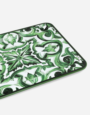 Домашен декор Dolce & Gabbana Dolce & Gabbana Medium Rectangular Decorative Tray Зелено | TC0018TCA69UV001, 3