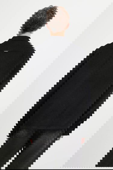 Риза Fred Perry Corduroy Shirt Regular Classic Collar Черно | M1717, 2