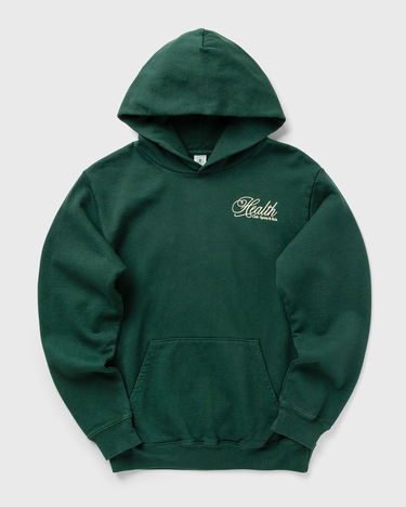 Суитчър Sporty & Rich Script Logo Graphic Hoodie Зелено | ST070511078GR10, 0