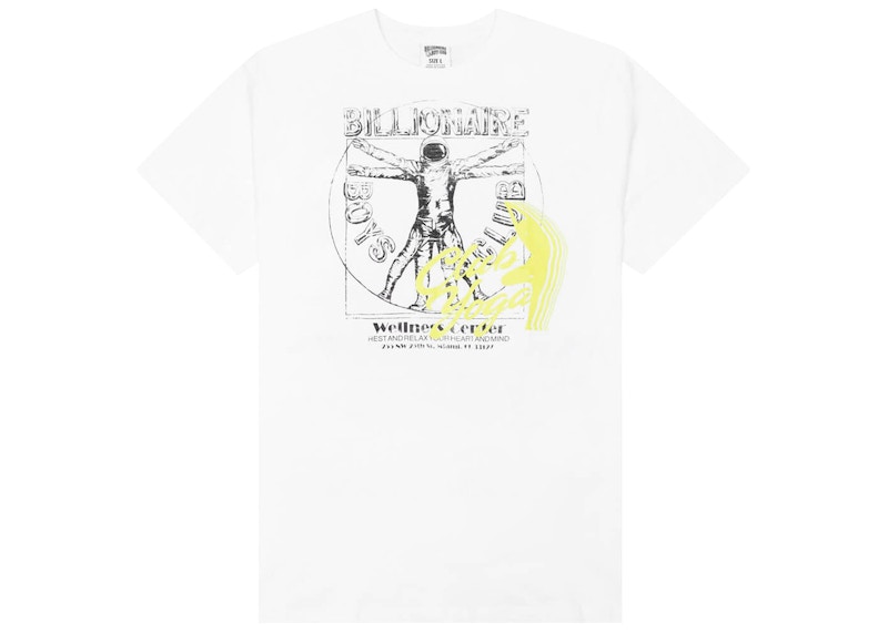 Тениска BILLIONAIRE BOYS CLUB Billionaire Boys Club Wellness Graphic T-Shirt Бяло | 8118313WHT