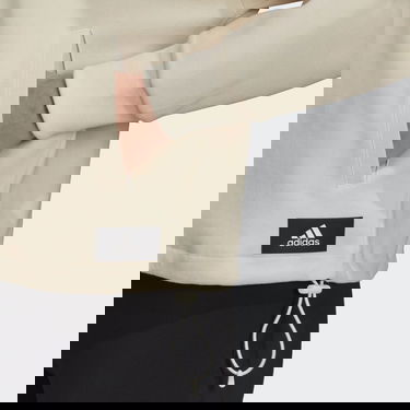 Суитчър adidas Performance Sportswear Future Icons Quarter-Zip Hoodie Бежово | HC1641, 4