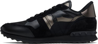 Кецове и обувки Valentino Valentino Garavani Rockrunner Camouflage Черно | 6Y2S0723NTA, 2
