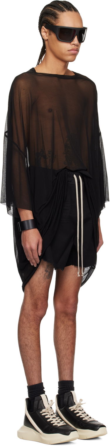 Тениска Rick Owens Rick Owens Hollywood Tommy Sheer T-Shirt Сиво | RR01E5283 JCR, 4
