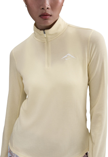 Тениска Nike Trail Quarter-Zip Ribbed Long Sleeve Top Жълто | hj2248-745, 2