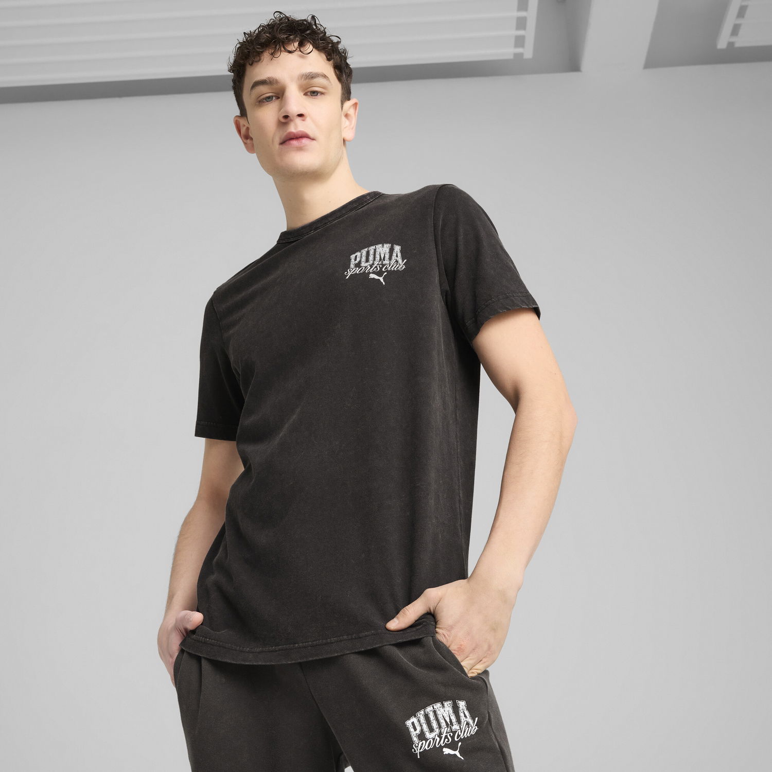 Тениска Puma Class Washed T-Shirt Черно | 684640_01, 0