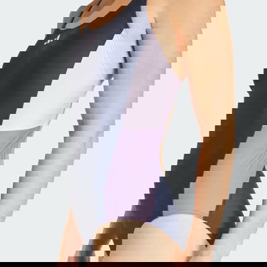 Бански adidas Performance Colourblock Swimsuit Тъмно синьо | IL7280, 4