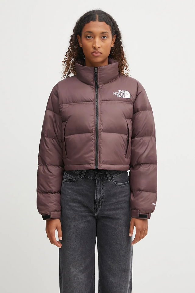 The North Face Nuptse Cropped Puffer Jacket