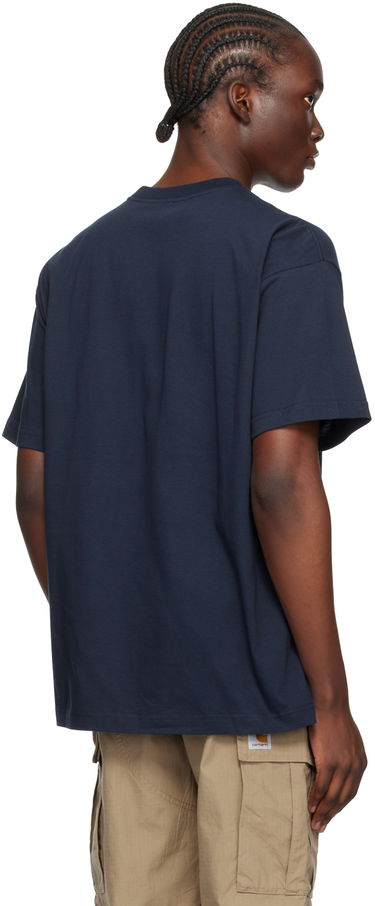 Тениска Carhartt WIP Graphic Print Cotton T-Shirt Тъмно синьо | I033666, 2