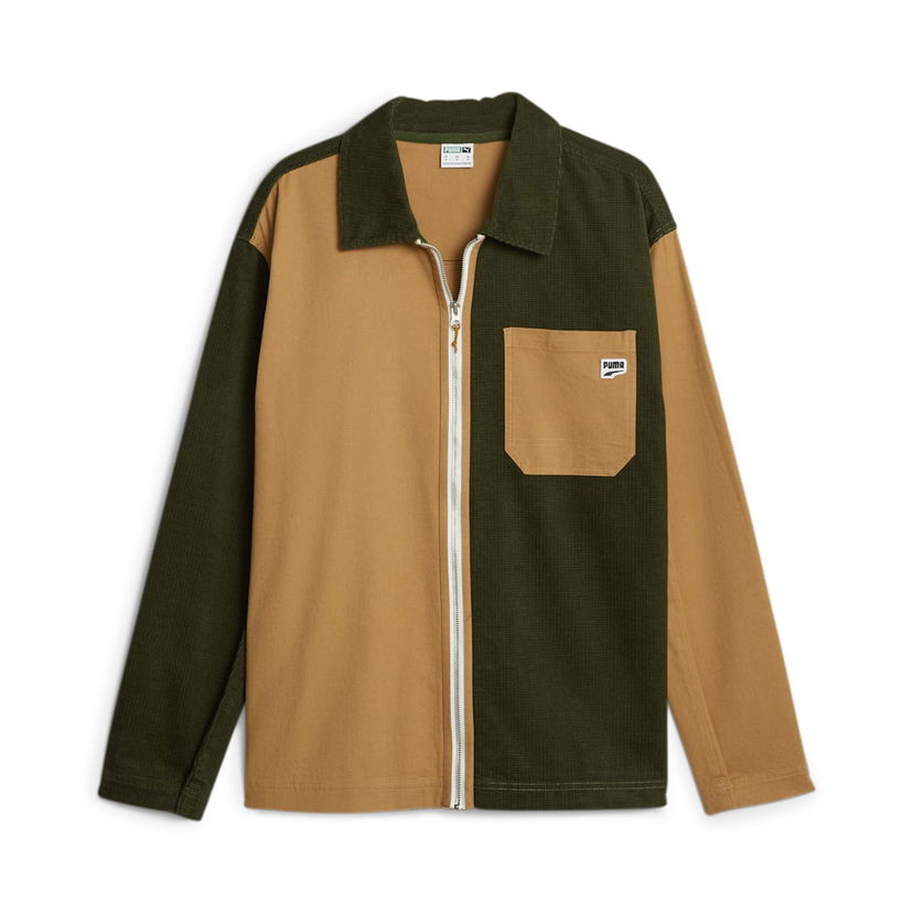 Риза Puma Downtown Corduroy  Shirt Зелено | 621291-31