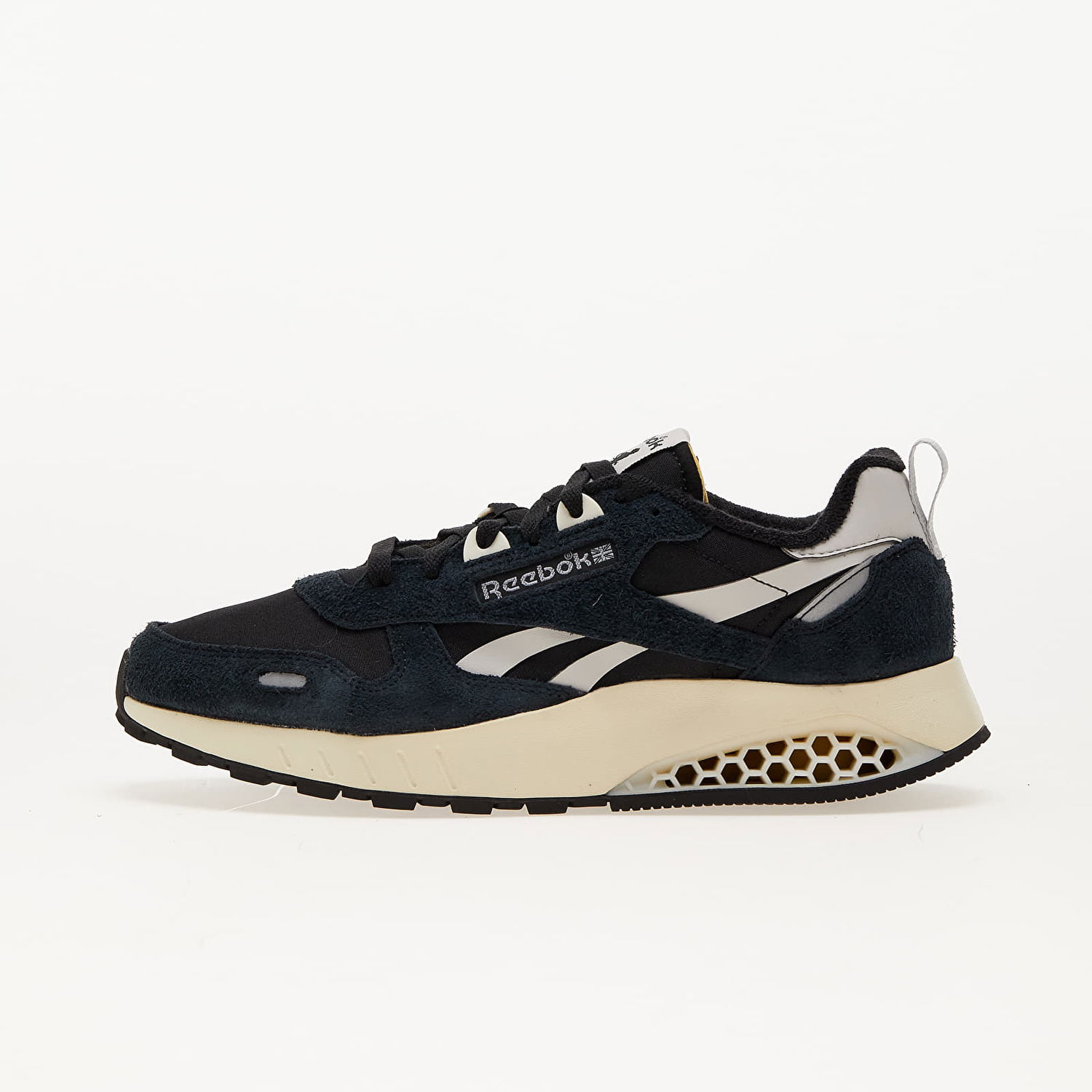 Кецове и обувки Reebok Cl Leather Hexalite "Core Black/ Steely Fog/ Alabaster" Черно | 100032780, 0