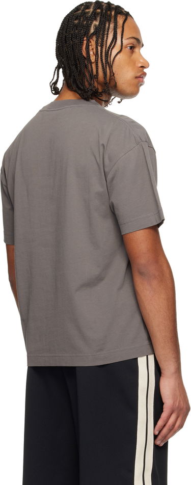 Тениска Palm Angels Snake Box Logo Regular T-shirt Сиво | PMAA109F25JER0080755, 2