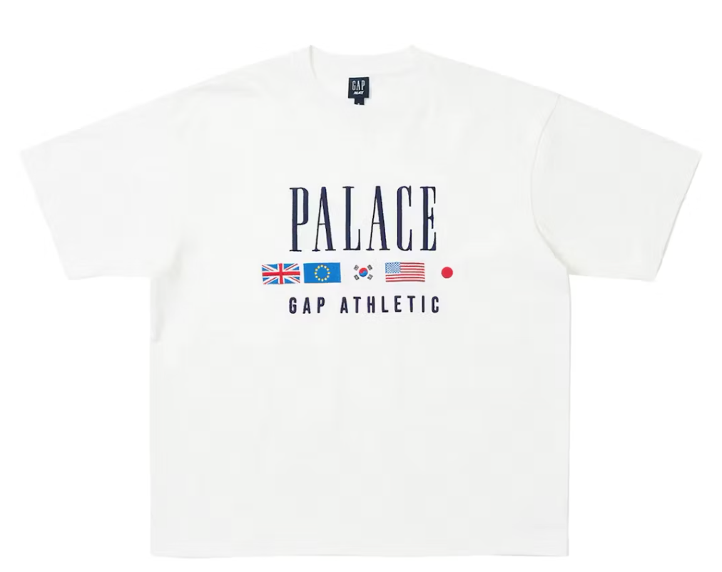 Тениска Palace Gap Heavy x Jersey T-Shirt White Бяло | 427465019, 0