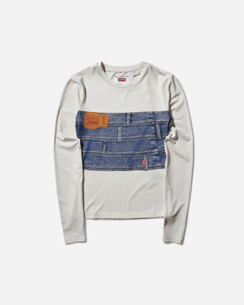 Тениска Levi's Second Skin T-Shirt Long Sleeve Многоцветен | 00E7-0000 60