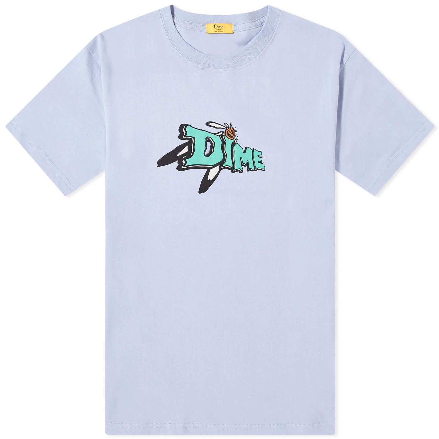 Тениска Dime Encino T-Shirt Синьо | DIME23D2F23IND, 0