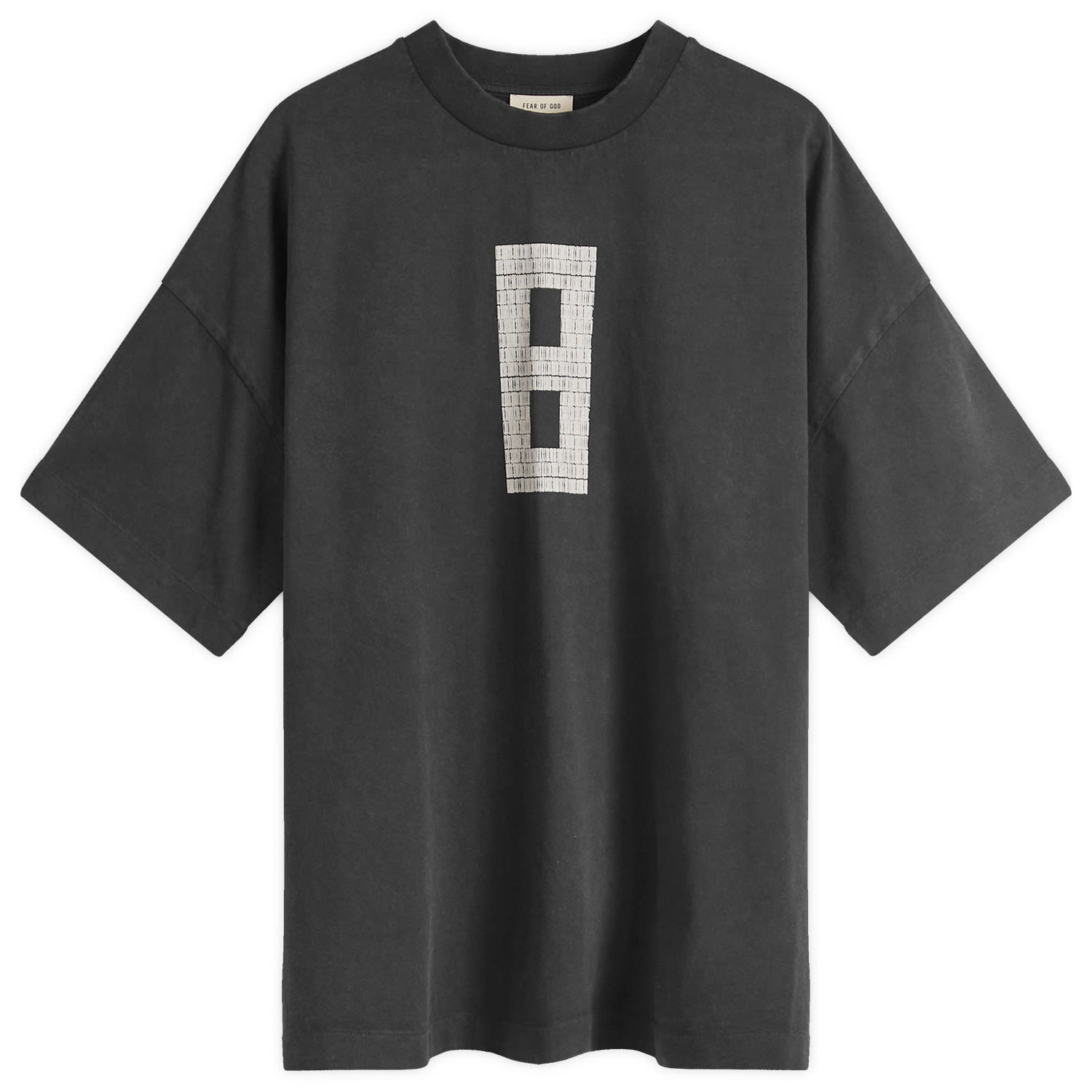 Тениска Fear of God 8 Print T-Shirt Черно | FG24FW50-101558GWJ-001, 0