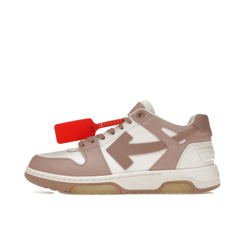 Кецове и обувки Off-White OOO Low Out Of Office White Nude W Бежово | OWIA259R21LEA0010131