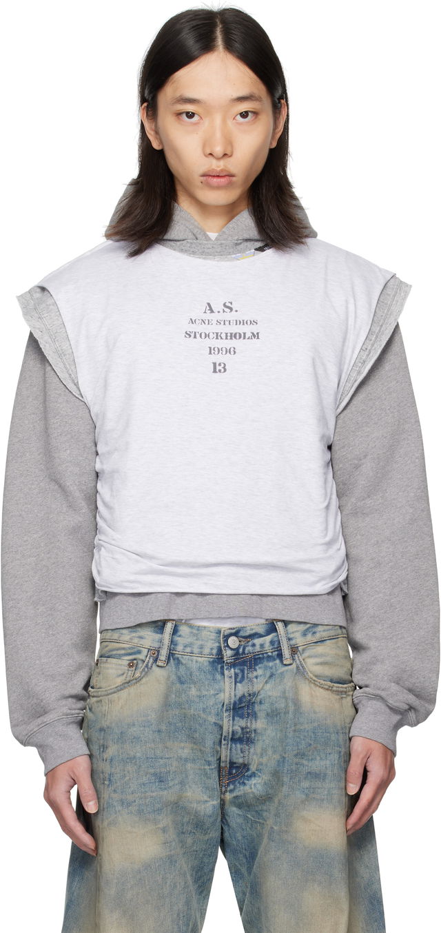 Acne Studios Layered Hoodie