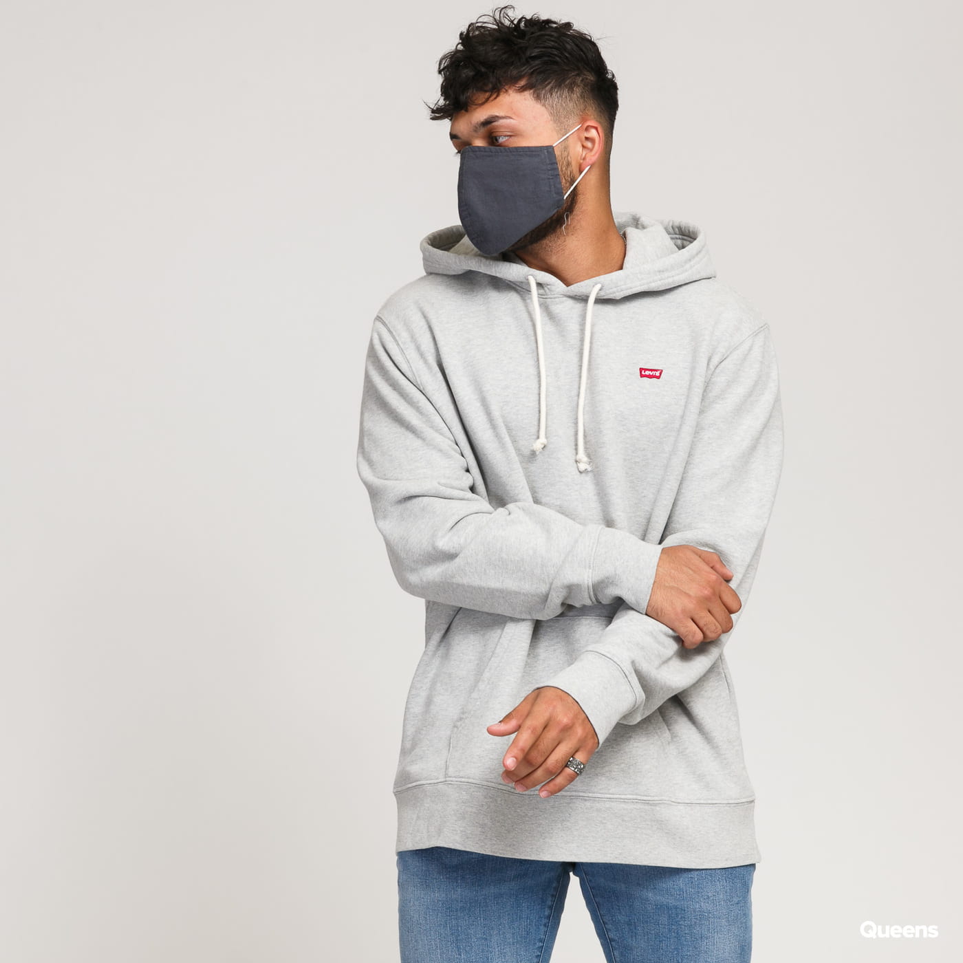 Суитчър Levi's ® New Original Hoodie Сиво | 34581-0000, 0