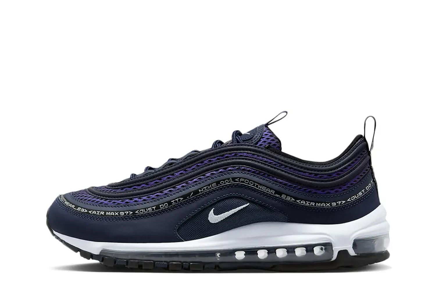 Кецове и обувки Nike Air Max 97 "Just Do It Purple Navy" Тъмно синьо | FQ7965-400, 1