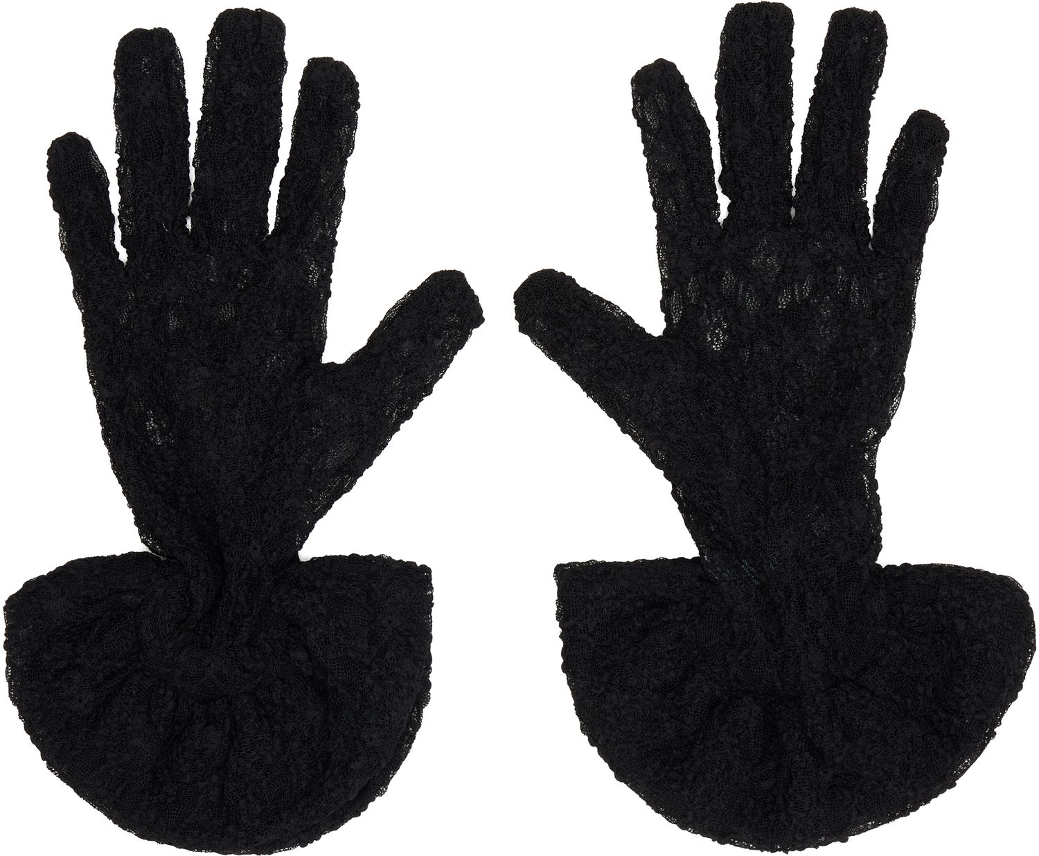 Ръкавици Anna Sui Anna Sui Short Lace Gloves Черно | 1125L94, 0