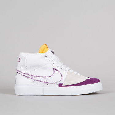 Кецове и обувки Nike SB Zoom Blazer Mid Edge SB "White Viotech" Бяло | DA2189-100, 0