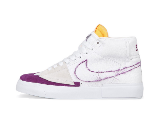 Скеитбординг Nike SB Zoom Blazer Mid Edge SB "White Viotech" Бяло | DA2189-100