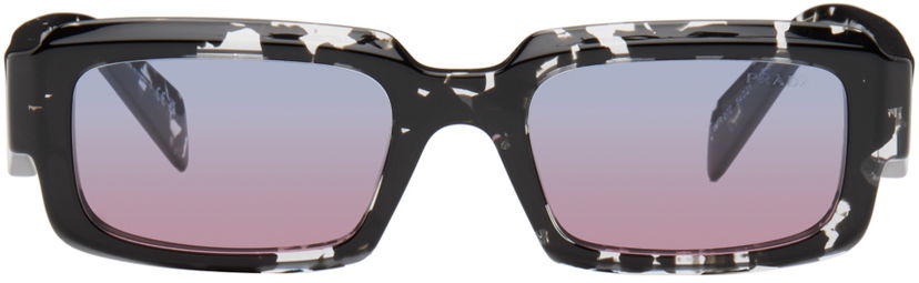 Слънчеви очила Prada Rectangular Sunglasses Черно | 0PR 27ZS 8056262084298