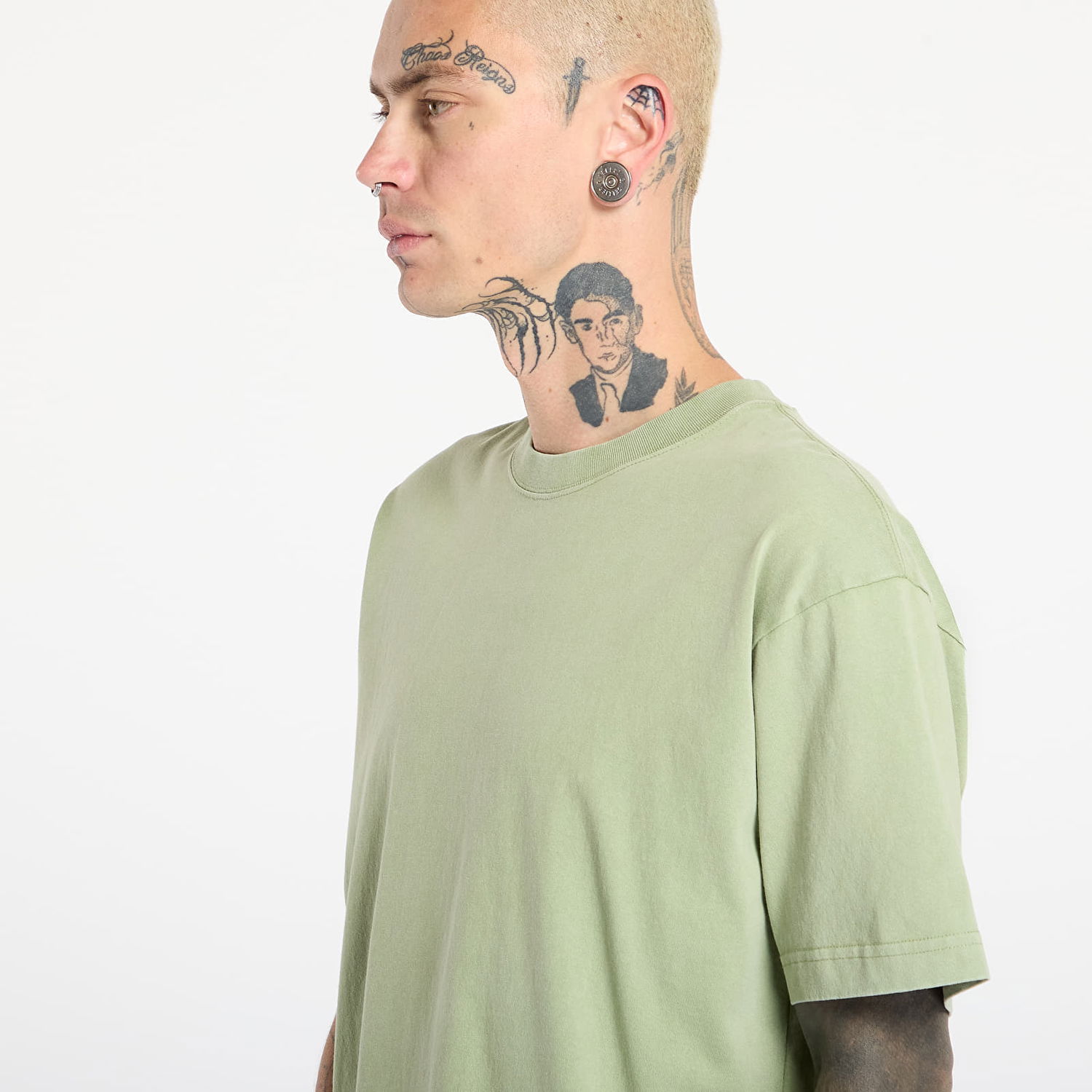 Тениска Vans Relaxed Fit Short Sleeve Crew Neck T-shirt LX SS Зелено | VN000PFJEMZ1, 1