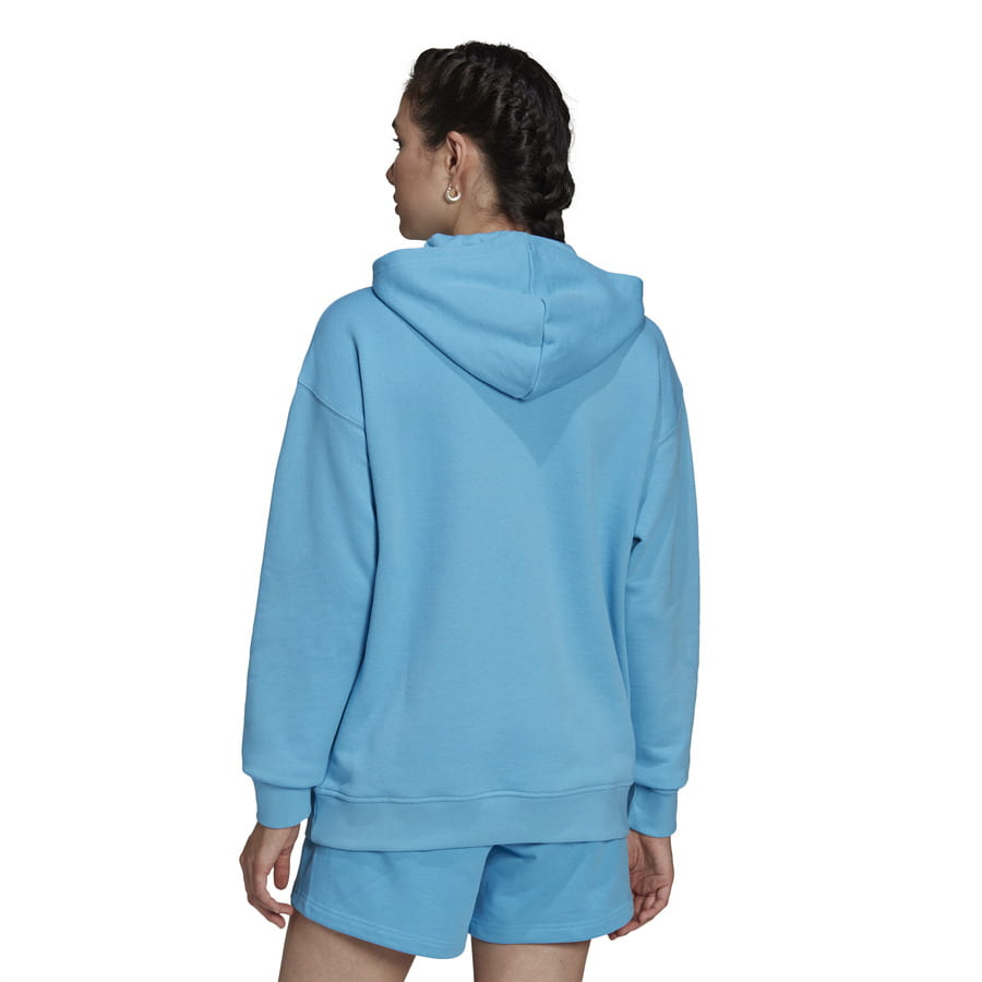 Суитчър adidas Originals TRF Hoodie Синьо | HE6952, 1