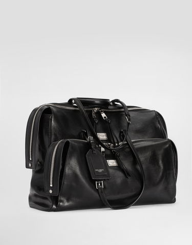 Чанта за пътуване Dolce & Gabbana Dolce & Gabbana Vittoria Calfskin Travel Bag Черно | BM2581AH85080999, 3