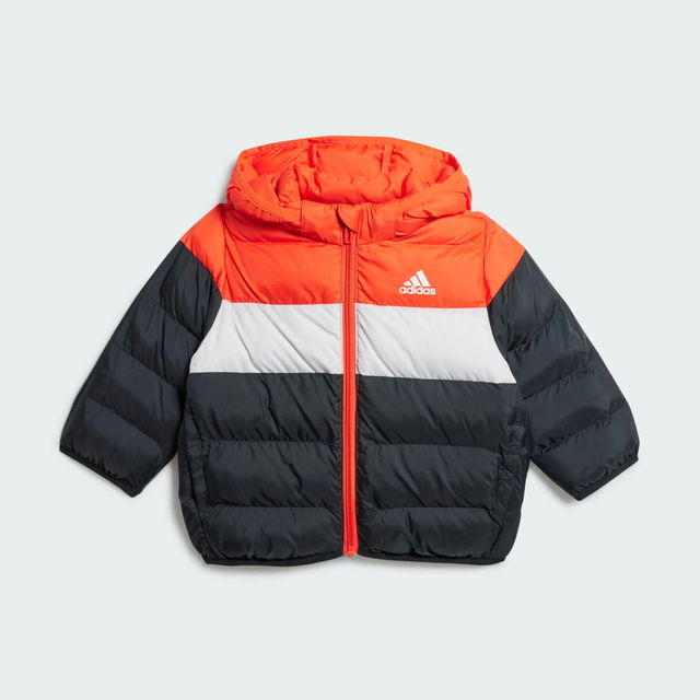 Synthetic Down Hooded Puffer Jacket