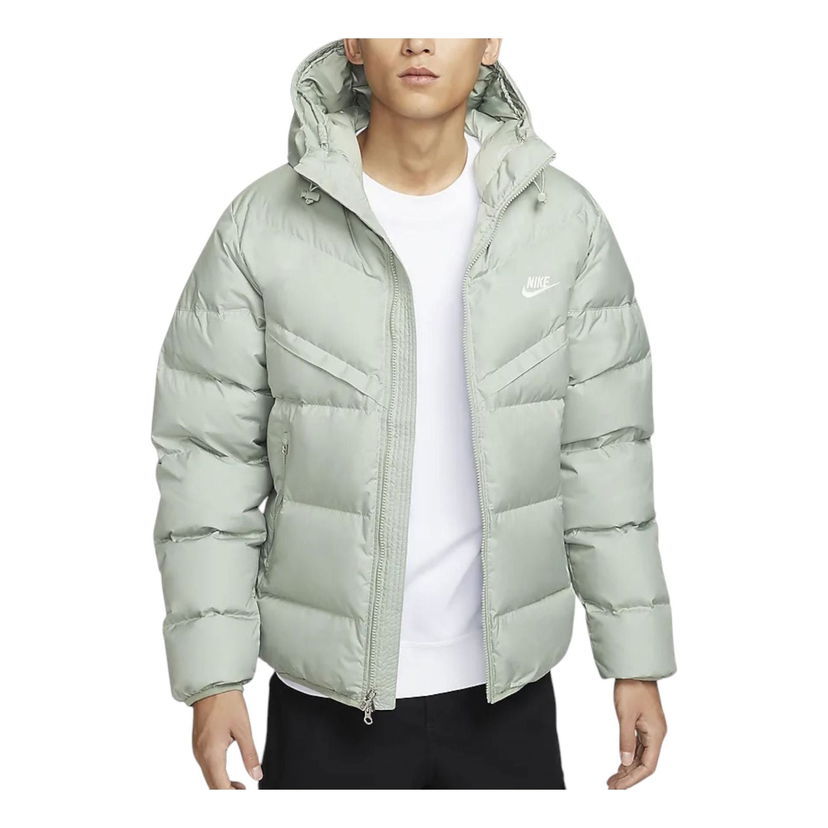 Пухо яке Nike Men's Storm-FIT Windrunner Hooded Jacket Зелено | HQ0897-370