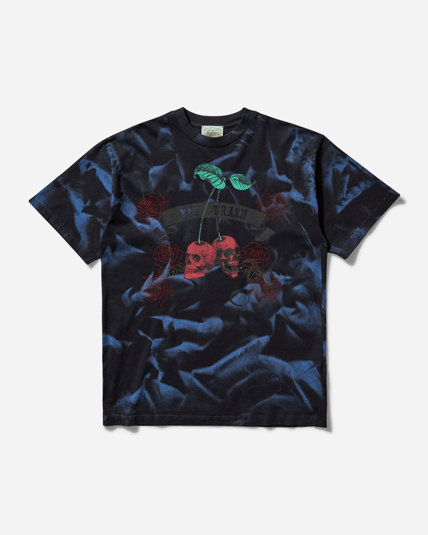 Тениска Aries Sprayed Trash Cherries T-Shirt Черно | AR6001503 MLT, 0