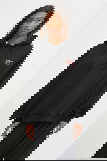 Суитчър Fiorucci Fiorucci Cherry Mouth Print Relaxed Fit Hoodie Черно | W02FPSHO092CJ05BK02, 2