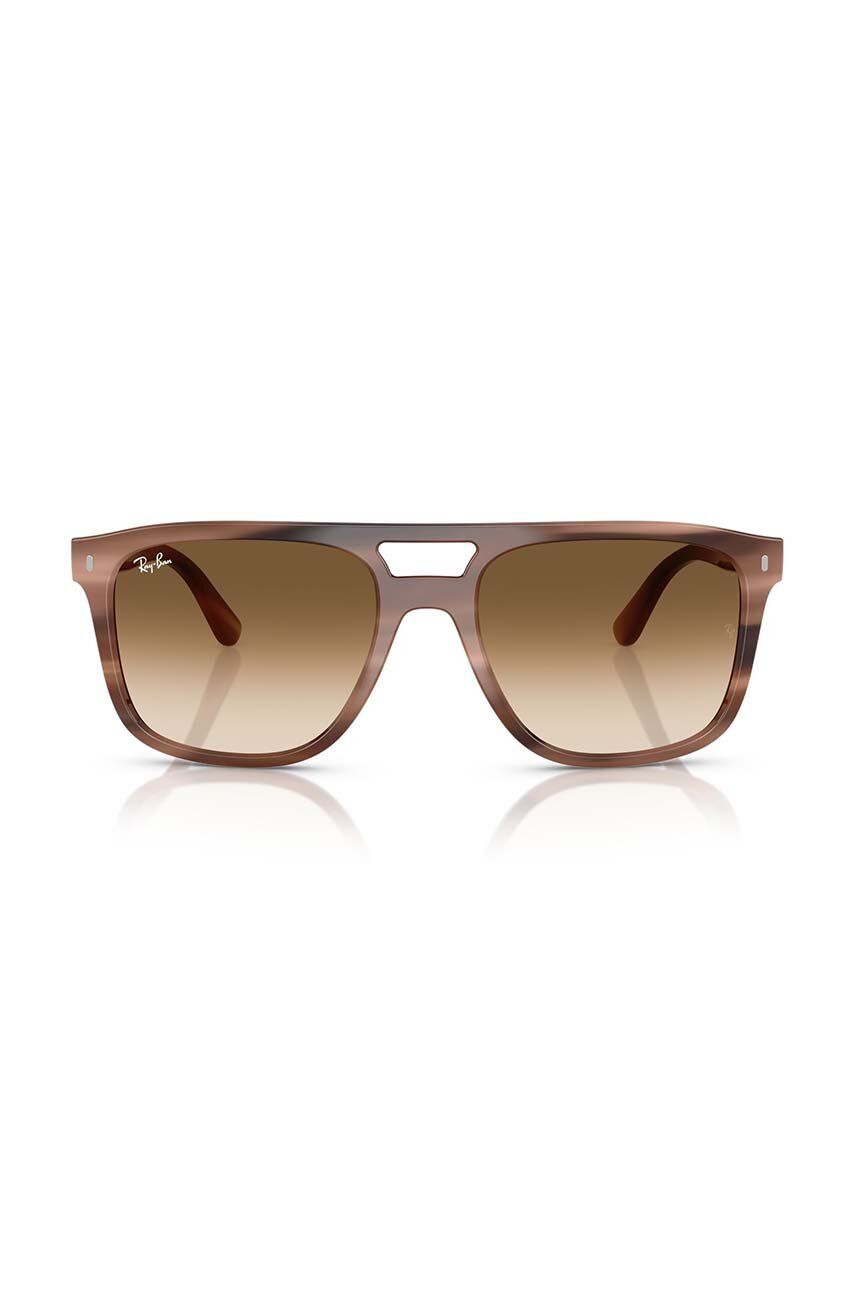 Слънчеви очила Ray-Ban Ray-Ban Square Sunglasses RB2213 Кафяво | 0RB2213, 1