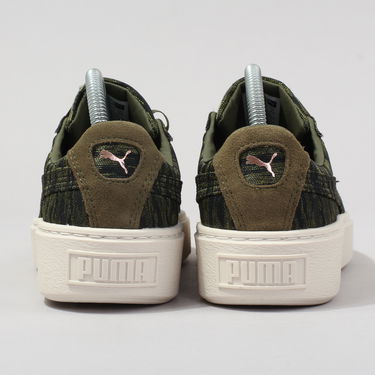 Кецове и обувки Puma Basket Platform VR Wn's olive night - olive night Зелено | 364092 01, 3