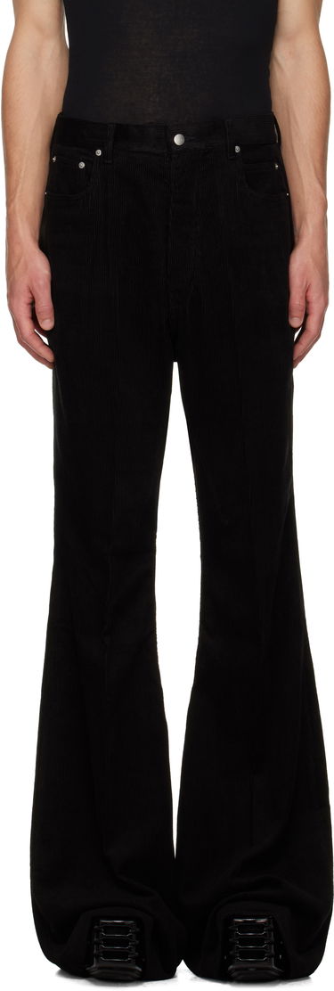 Панталони Rick Owens Concordians Bolan Bootcut Trousers Черно | RU02E1335 MLC9, 0