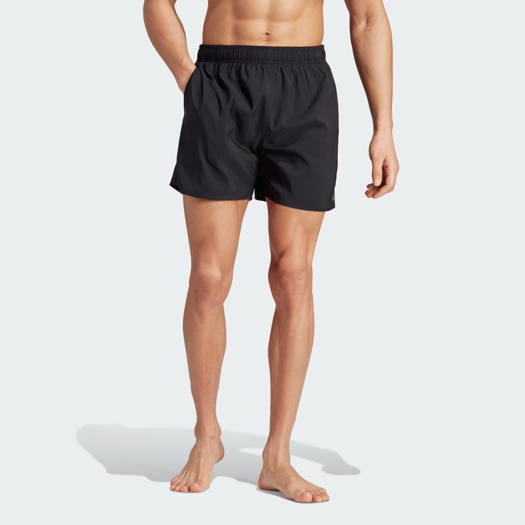 Бански adidas Originals Solid CLX Swim Short Черно | IA5390, 0