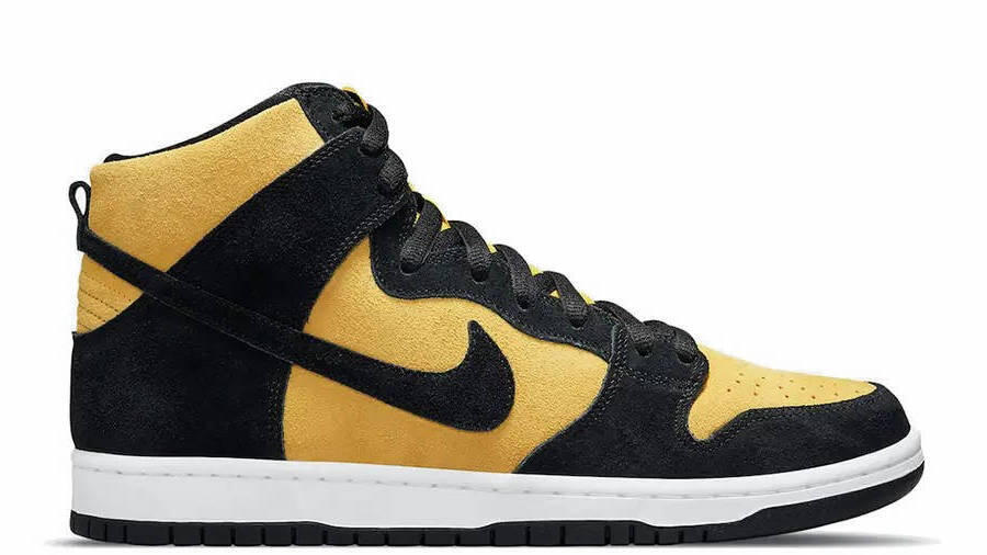 Кецове и обувки Nike Dunk High Pro SB "Reverse Goldenrod" Черно | DB1640-001, 0